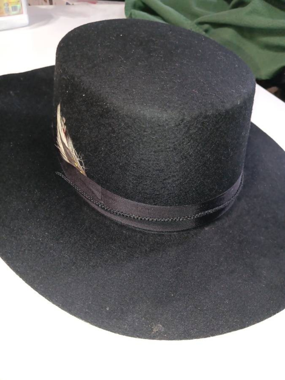 Capas. Bolero Black Mens Hat